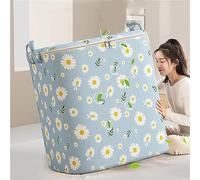 Laundry Hamper, Laundry Basket, Storage Bags for Clothes, Oversized Clothes Quilts Storage Bag Wardrobe Sorting Storage Box Portable Storage Bag Zipper Cup Storage Bag(Blue,150L)