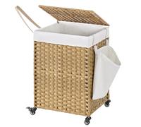 Laundry Hamper with Removable Bag, Natural / 120 L