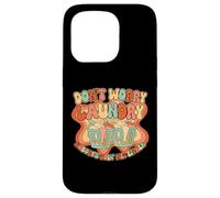 Laundry Humor Groovy 70s Quote for Lazy Day Vibes retro Case for iPhone 15 Pro