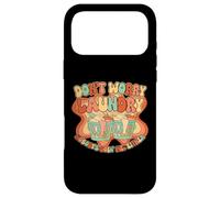 Laundry Humor Groovy 70s Quote for Lazy Day Vibes retro Case for iPhone 17 Pro Max