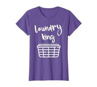 Laundry King Quote Love Cleaning Clothes Washer Dry Fun Gift T-Shirt
