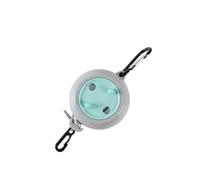 Laundry Line 10M Retractable Clothesline Outdoor Travel Portable Clothes Drying Rack Windproof Washing Line For Camping Home Laundry Hanger(Blue)