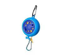 Laundry Line Retractable Clothesline Travel Utility Dryer for Hotel Room Camping Setup with Nylon Cord ABS Shell Portable Drying Line Travel Laundry Cord Hotel Room Clothes Dryer Camping Rope Wash