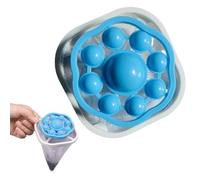 Laundry Lint Catcher - Floating Hair Filtering Mesh, Washing Machine Lint Filter Net Bag with Reusable Fiber Trap, Sturdy Pet Hair Remover, Ideal for Cleaning Work Clothes at the Workplace