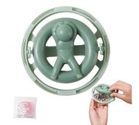 Laundry Lint Catcher for Washing Machine - Hair, Thread, and Fuzz Trap, Floating Filter for Top Load or Front Load, Easy Installation and Reusable Washing Accessory