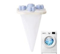 Laundry Lint Catcher - Reusable Floating Hair & Lint Filter for Washer with Fine Mesh, Eco-Friendly Hair Trap Bag for Washing Machine, Prevents Drain Blockage & Protects Clothes from Fuzz & Pet