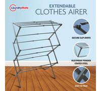Laundry Mate 3 Tier Extendable Clothes Airer