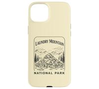 Laundry Mountain National Park Vintage Mom Life Parody Case for iPhone 15 Plus