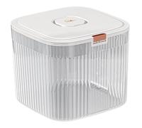 Laundry Powder Container Laundry Pods Storage Container 7.5L Transparent Pop-up Washing Powder Storage with Scoop Airtight Washing Pods Storage Container for Laundry Storage