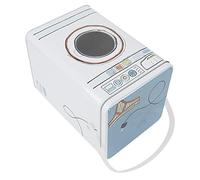 Laundry Powder Metal Box ，Large Capacity Metal Laundry Detergent Canister Container for Storing Washing Tablets ，Blue