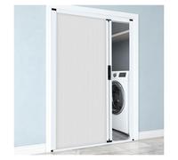 Laundry Room/Bathroom Internal Folding Doors Accordion Door, 60x80 48x80 32x80 28x80 Concertina Door Custom Size White Gray, Temporary Room Divider Gate(White,40x80in)