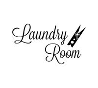 Laundry Room Wall Decal Laundry Signs Quote Wall Sticker Bathroom Laundry Room Decor Poster Vinyl Laundry Wall Decor Decal Extra Large - 57x102cm