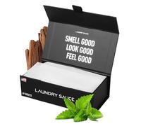 Laundry Sauce - Laundry Dryer Sheets (Australian Sandalwood), Luxury Fragrance, Contains Essential Oils, Softens Fabric, Removes Static Cling, Eco-Friendly Packaging, Travel Friendly, 69 Count