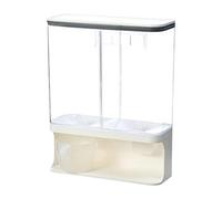 Laundry Soap Dispenser - Durable Housing, Leak-proof Silicone Seal, Large Mouth, Portable Storage Unit | Ideal for Storing Laundry, Liquid Bath Salt, Rice Grains, Dry