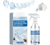 Laundry Stain Remover， powerful stain remover laundry dry cleaning spray 120ml, even spray dry cleaning, suitable for all kinds of materials (1)
