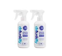 Laundry Stain Remover Spray, 16oz (2-Pack). 'Free & Clear' Stain Remover & Spot Treater Prewash Detergent for Clothes, Carpet & Gear. 'ProvenSafe' Cleaning Spray for Pets, Kids & Sensitive Skin