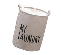 Laundry Storage Basket with Drawstring Clothing Organiser, A | Laundry Hamper with Foldable Clothing Storage Basket, Large Capacity Dirty Clothes Organiser Home Organization