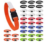 Laundry Strap Sock Clips Set, 12/24/36/40 Laundry Strap with Buckle, Sock Clips for Laundry Nylon Strap Sock Organizer Accessories, Household Cleaning Loop Accessories Tools for Washing Care