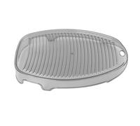 Laundry Washing Board Thick Small Washboard, Portable Laundry Scrub Board for Socks Underwear, Compact Hand Washing Board with Ergonomic Design, Sturdy PET Material for Home and Tr (Grey)