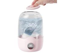 Laundry Washing Machine for Intimate Garments | Portable Children's Washing Machine with USB Charger, Rechargeable Washing Tank 1.1 L for Bras Towels, Garments