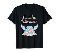 Laundry Whisperer Mom Life Graphic Art T-Shirt