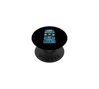 Laundry Worker - I'm Not Getting Old, I'm Becoming A Legend PopSockets Adhesive PopGrip