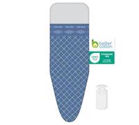 LaundrySpecialist 3 layer ironing board cover Comfort - Size L/XL Universal Max 52x140 cm - Available in two sizes - Made of 100% Cotton with a thick molton layer