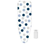 LaundrySpecialist Premium Ironing Board Cover Classic 2 layers - Extra vapour permeable - Size L/XL MAX. 52 x 140cm - Includes 3MM foam layer for optimal ironing comfort