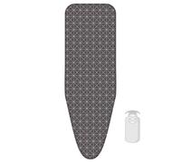 LaundrySpecialist Premium Ironing Board Cover Classic 2 layers - Extra vapour permeable - Size L/XL MAX. 52 x 140cm - Includes 3MM foam layer for optimal ironing comfort