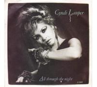 LAUPER, Cyndi - All Through The Night 7" (UK 1984)
