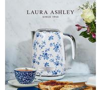 Laura Ashley 1.7L Electric Kettle Cordless Fast Boil Stainless Steel Jug Kettle