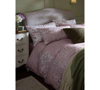 Laura Ashley 2 Pack Pure Cotton Rowsham Garden Pillowcases Pink Mix