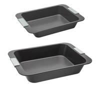 Laura Ashley 2 Piece Non-Stick Carbon Steel Oven Roasting Pan