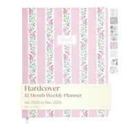 Laura Ashley 2026 Planner - Weekly and Monthly Planner - 8x10 and 6x8 Planning Notebook and Calendar Agenda, Size 8X10, Multi Melrose