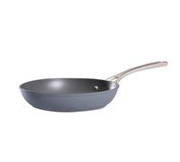 Laura Ashley 28cm Non Stick Frying Pan - Stylish BPA, PFOA-Free Forged Aluminium Frying Pan for Induction Hob - Easy to Wash & Oven Safe - Multi-Hob Compatible - 10 Years Guarantee - Dark Slate