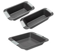 Laura Ashley 3 Piece Non-Stick Carbon Steel Baking Set
