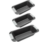 Laura Ashley 3 Piece Non-Stick Carbon Steel Loaf Tins