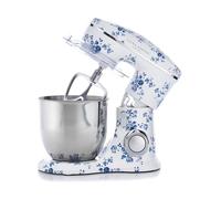 Laura Ashley 4.5 Litres Stand Mixers for Baking - 1300W Easy to Use 10 Speed Food Mixers for Baking with Bowl - Dough, Kitchen, Cake Mixer Machine with Dough Hook, Beater, Egg Whisk & Splash Cover