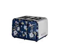 LAURA ASHLEY VQSBT583BSUK 4-Slice Toaster - Elveden Navy, Blue