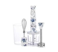 Laura Ashley 500-Watt Hand Blender 4-in-1 Set - China Rose Chrome