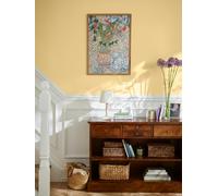 Laura Ashley Abstract Tulips Print in a Wood Frame - Wood - 40x50