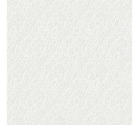 Laura Ashley Annecy White Damask Smooth Wallpaper