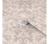Laura Ashley Apolline Grey Contemporary Smooth Wallpaper
