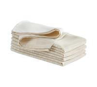 Laura Ashley Arabesque Luxurious Shimmery Fabric Tablecloth Napkins for Formal Dining, Holiday, Wedding or Party, Set of 6 Napkins, Gold