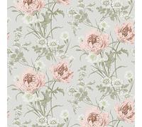 Laura Ashley Aurelie Natural Wallpaper