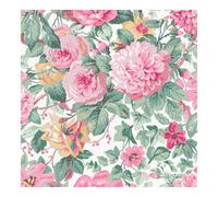 Laura Ashley Aveline Rose Wallpaper | Pink Floral | Paste the Wall | Eco-Friendly