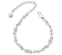 Laura Ashley B5583 Naunton Folly Tennis Bracelet Sterling Silver