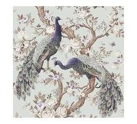 Laura Ashley Belvedere Duck Egg Wallpaper | Duck Egg Animal Design | Paste the Wall