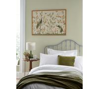 Laura Ashley Belvedere Garden Print in a Wood Frame - Wood - 50x70
