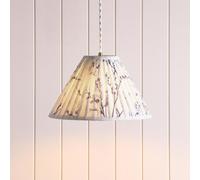 Laura Ashley Blue Pussy Willow Conical Lamp Shade (D)30Cm